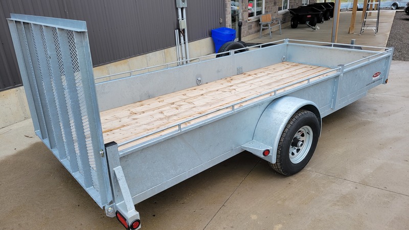 Utility Trailers  6x15 Heavy General Duty Galvanized Duratrail Utility Trailer - Built to Last! Photo