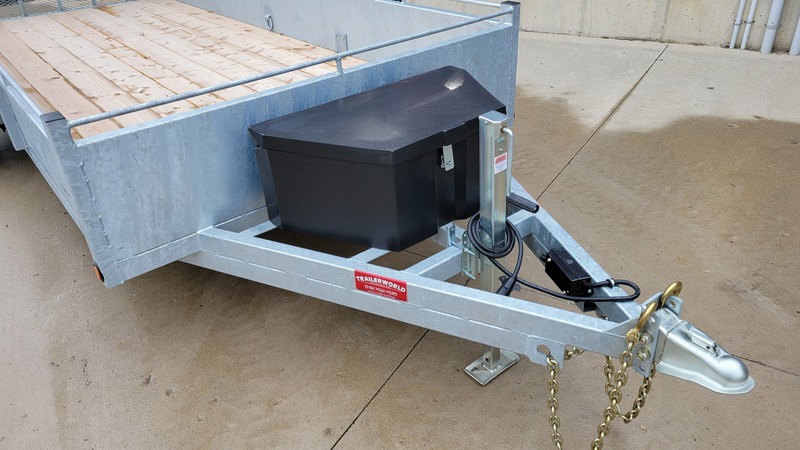 Utility Trailers  6x15 Heavy General Duty Galvanized Duratrail Utility Trailer - Built to Last! Photo