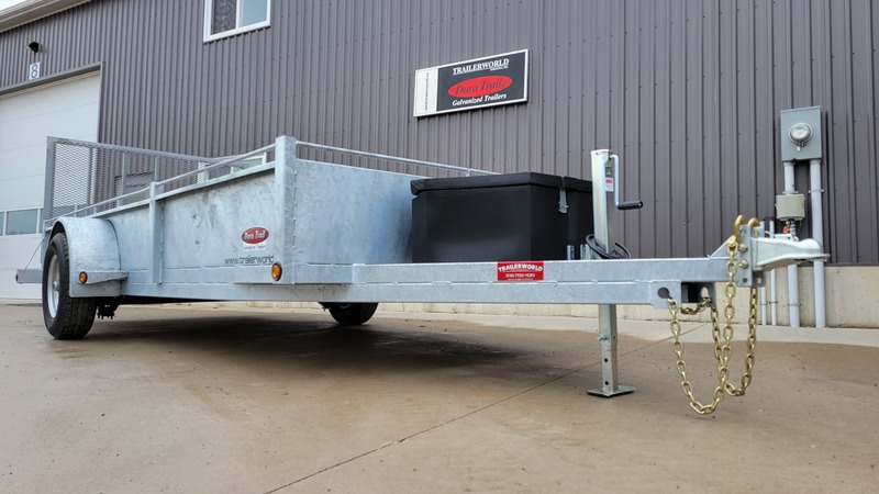 Utility Trailers  6x15 Heavy General Duty Galvanized Duratrail Utility Trailer - Built to Last! Photo