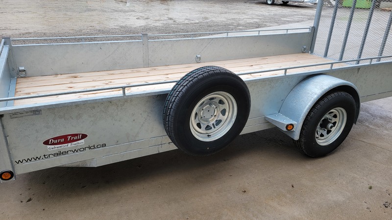 Utility Trailers  6x15 Heavy General Duty Galvanized Duratrail Utility Trailer - Built to Last! Photo