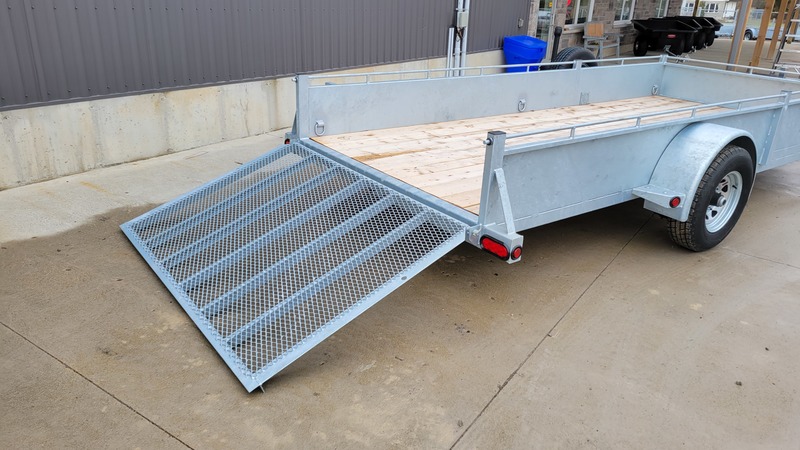 Utility Trailers  6x15 Heavy General Duty Galvanized Duratrail Utility Trailer - Built to Last! Photo