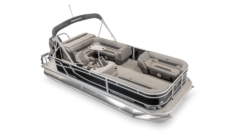 2022 Princecraft Vectra 21 Pontoon Boat in Black