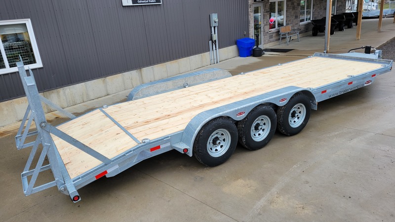 Deckover Trailers  10 Ton Galvanized Equipment Trailer - Made in Brantford ON Photo