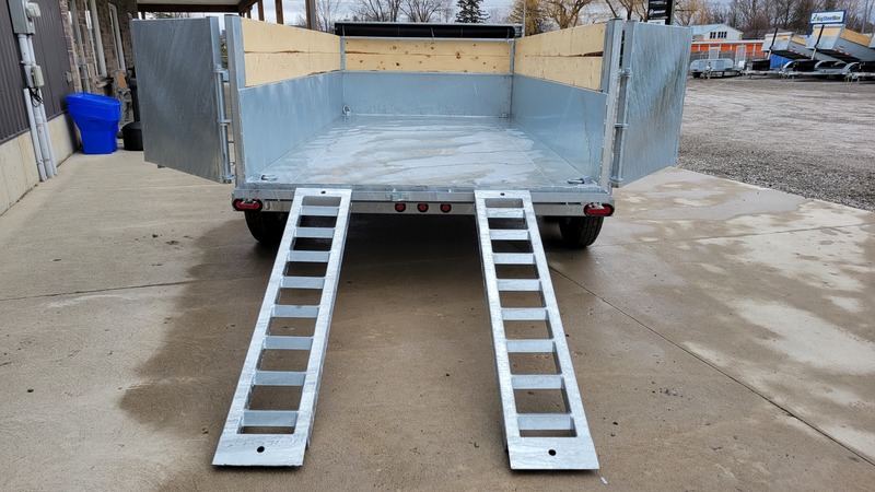 Hydraulic Dump  Galvanized Dump Trailers - 2.5-10 Tons - Duratrail Trailers Photo