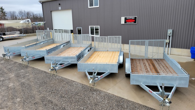 Premium Galvanized Landscape Trailer Selection @ Trailerworld