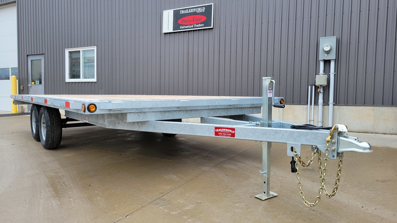 Deckover Trailers  8x18 3 Ton Galvanized Duratrail Deckover Trailer - Built To Last! Photo