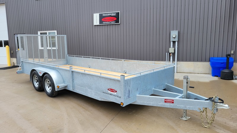 Landscape Trailers  6.5x18 5 Ton Galvanized Landscape Trailer - Commercial Grade Photo