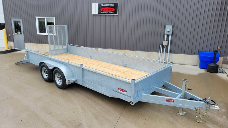 Landscape Trailers  6.5x18 5 Ton Galvanized Landscape Trailer - Commercial Grade Photo