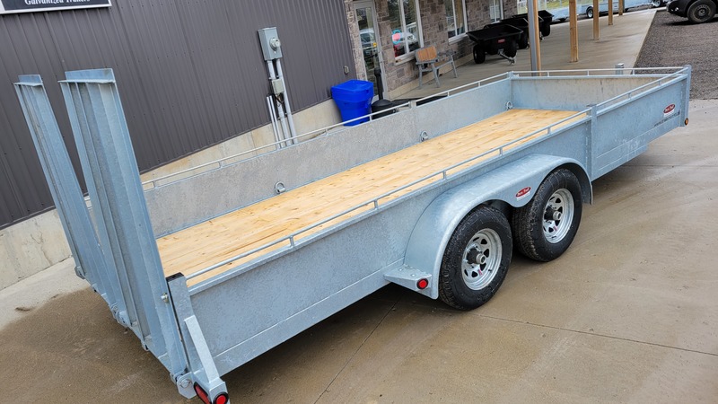 Landscape Trailers  6.5x20 5 Ton Galvanized Landscape Trailer - Commercial Grade Photo