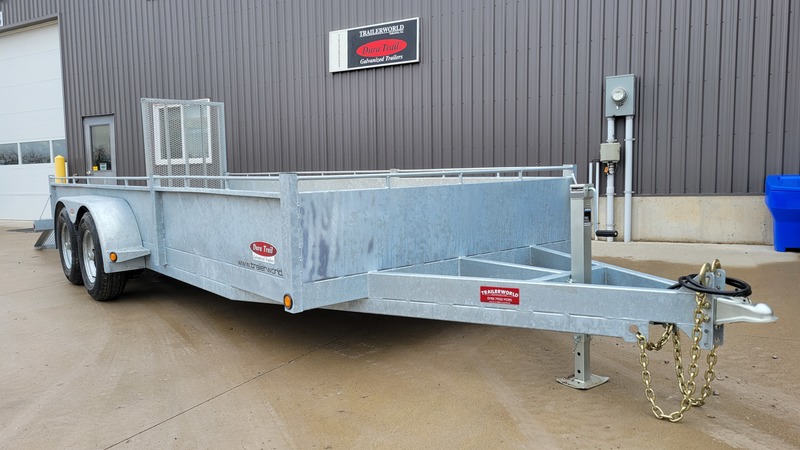 Landscape Trailers  6.5x20 5 Ton Galvanized Landscape Trailer - Commercial Grade Photo