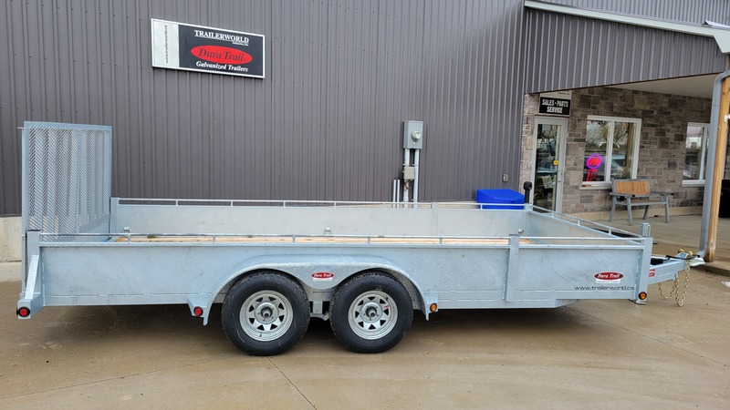 Landscape Trailers  6.5x16 5 Ton Galvanized Landscape Trailer - Commercial Grade Photo