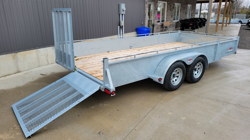 Landscape Trailers  6.5x16 5 Ton Galvanized Landscape Trailer - Commercial Grade Photo