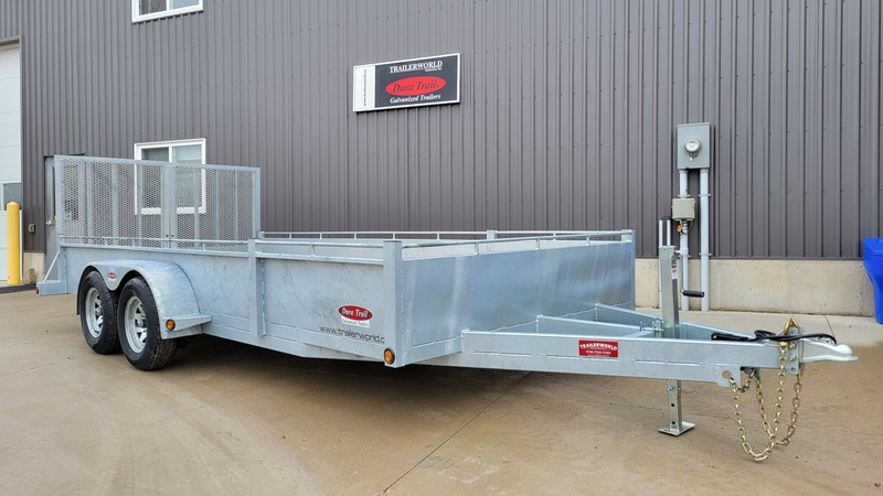 Landscape Trailers  6.5x16 5 Ton Galvanized Landscape Trailer - Commercial Grade Photo