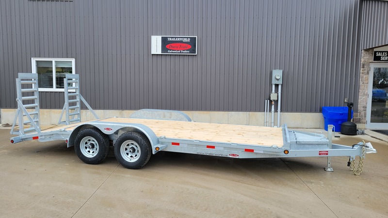 16ft 5 Ton Galvanized Equipment Trailer - Built in Brantford ON