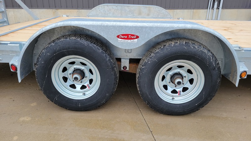 Equipment Haulers  16ft 5 Ton Galvanized Equipment Trailer - Built in Brantford ON Photo