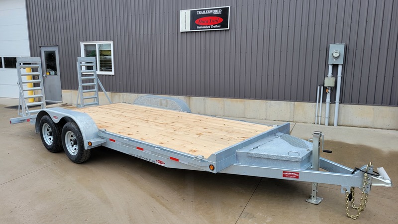 20ft 5 Ton Galvanized Equipment Trailer - Built To Last!