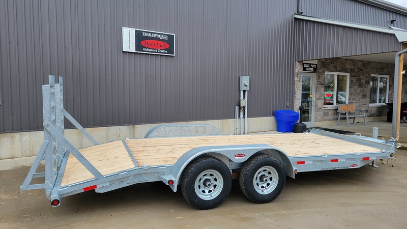 Equipment Haulers  20ft 5 Ton Galvanized Equipment Trailer - Built To Last! Photo