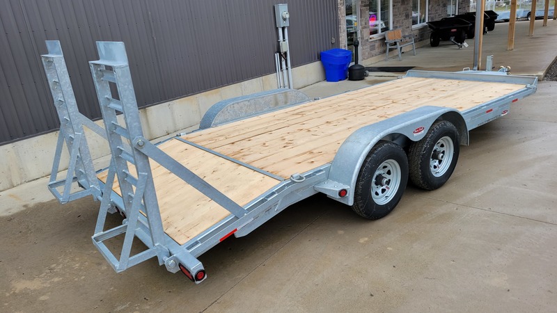 Equipment Haulers  20ft 5 Ton Galvanized Equipment Trailer - Built To Last! Photo