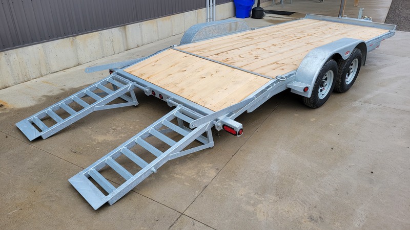 Equipment Haulers  20ft 5 Ton Galvanized Equipment Trailer - Built To Last! Photo