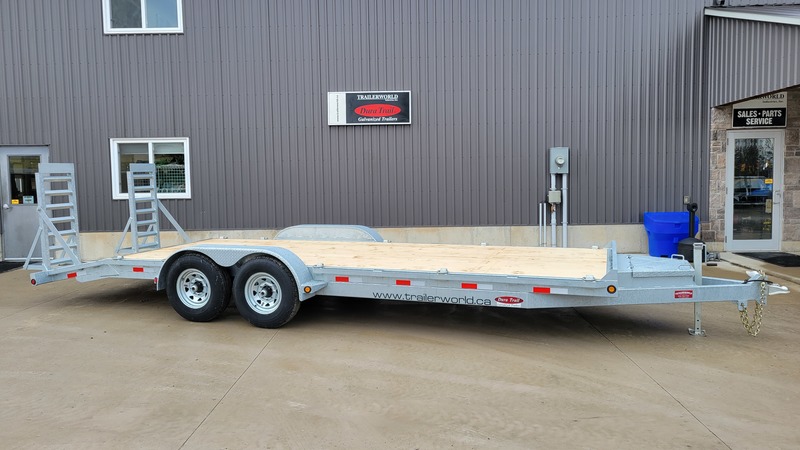 Equipment Haulers  24ft 7 Ton Galvanized Heavy Equipment Trailer Photo