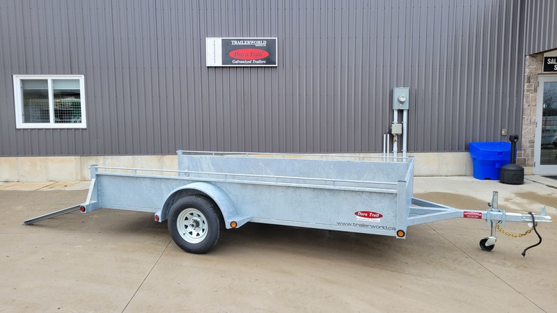 Utility Trailers  6x12 Duratrail Galvanized Utility Trailer  Photo