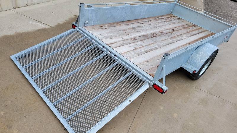 Utility Trailers  6x12 Duratrail Galvanized Utility Trailer  Photo