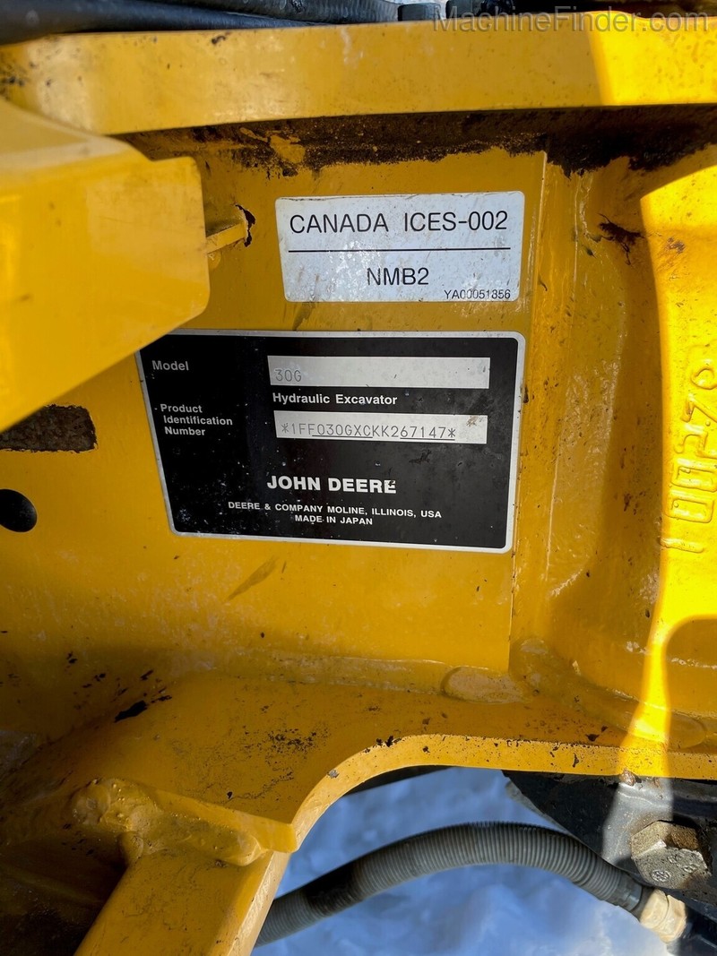 Construction  2019 John Deere 30G Compact Excavator Photo