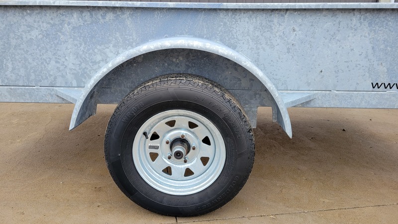 Utility Trailers  50x98 (4x8 +) Galvanized Utility Trailer  Photo