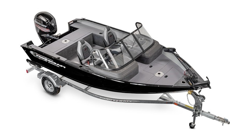 2023 Princecraft Amarok 166 DL WS Black With 60HP Mercury