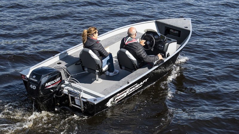 Princecraft Boats  2023 Princecraft Resorter 160 DL SC Black with 40HP Mercury Photo