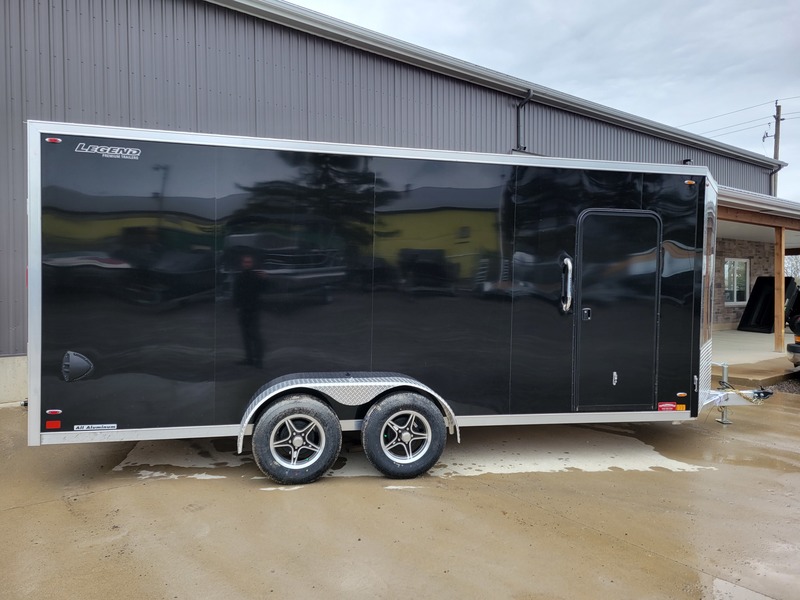 Enclosed Trailers  7X21 Legend Enclosed Aluminum Trailer Photo