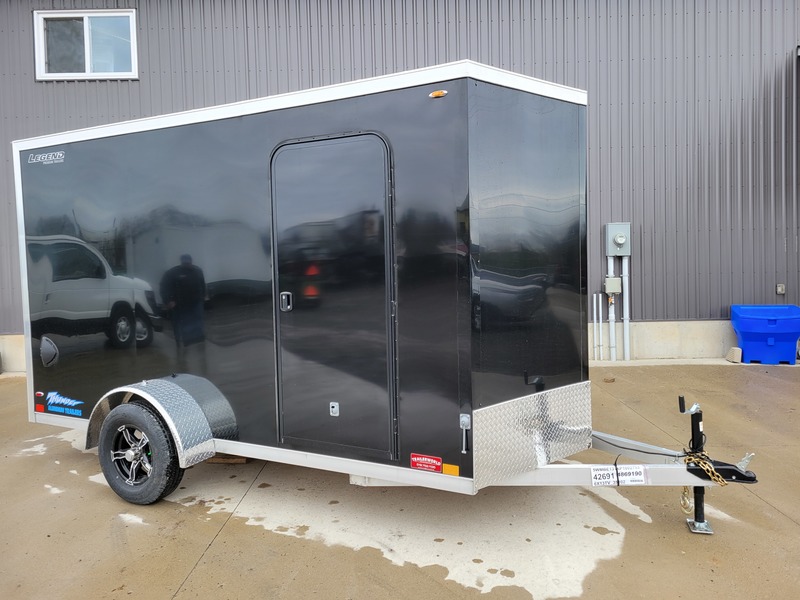 Enclosed Trailers  Aluminum Cargo Trailers - In Stock Photo