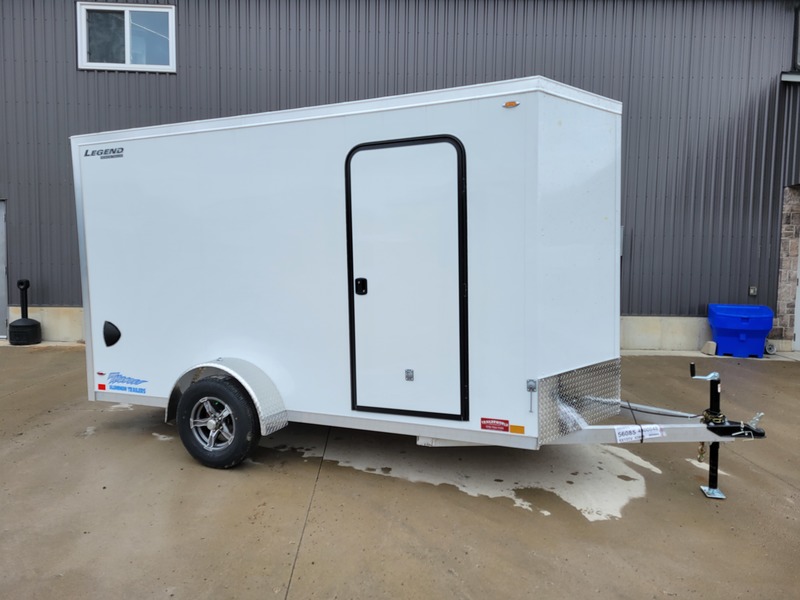 Enclosed Trailers  Aluminum Cargo Trailers - In Stock Photo