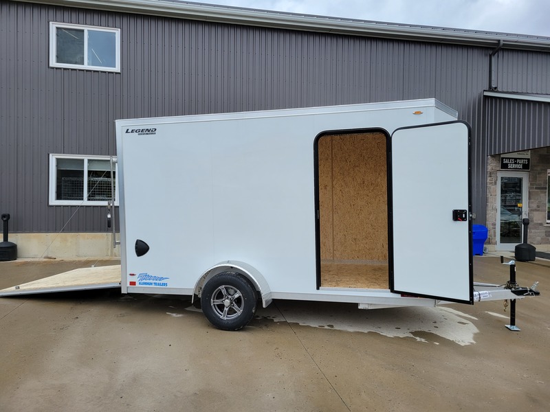 6X13 Legend Enclosed Aluminum Trailer