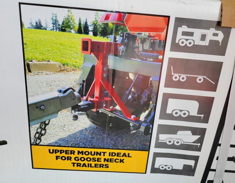 Attachments  3 PT Hitch Trailer Receiver Photo