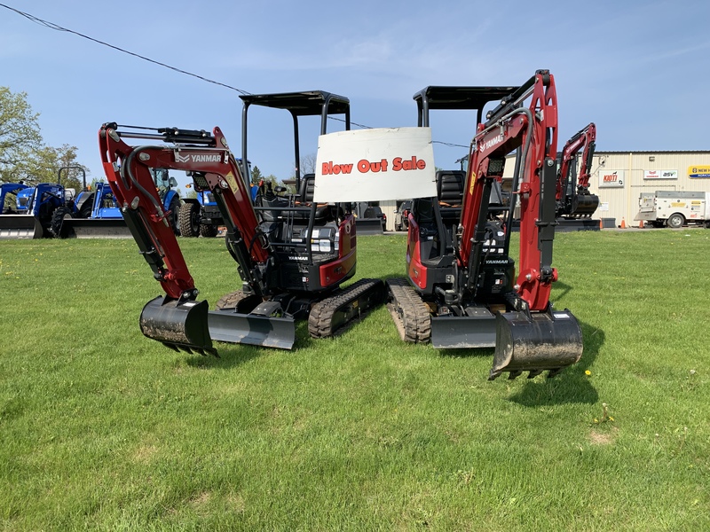 Yanmar VIO 17 mini excavator 
