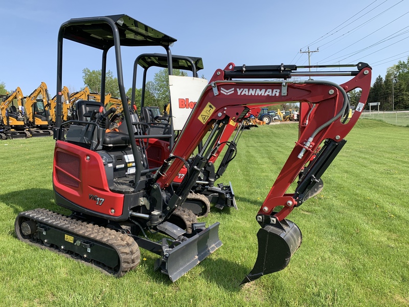 Yanmar VIO 17 mini excavator 