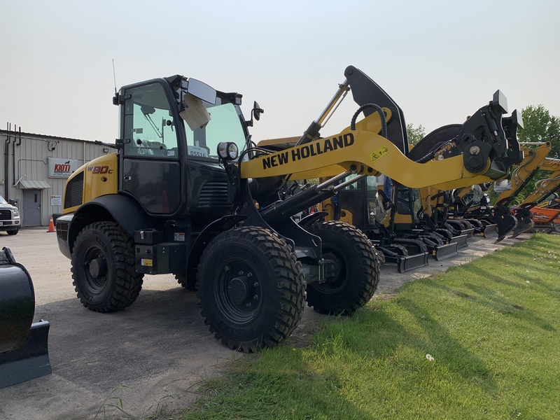 New Holland W80C Compact Wheel Loader 