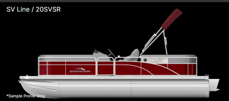 Boats  2023 Bennington 20 SVSR Pontoon W Yamaha T50 High Thrust Photo