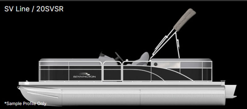 Boats  2023 Bennington 20 SVSR Pontoon w Yamaha T50 High Thrust Photo 1