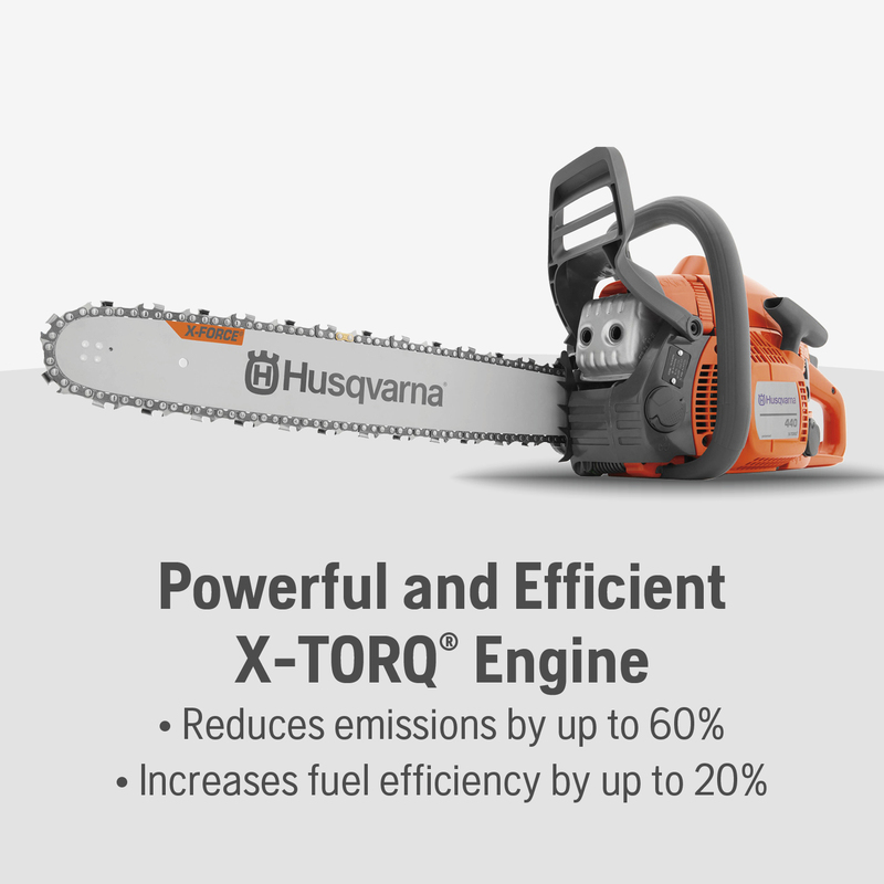 Landscape and Snow Removal  Husqvarna 440 Gas Chainsaw Photo