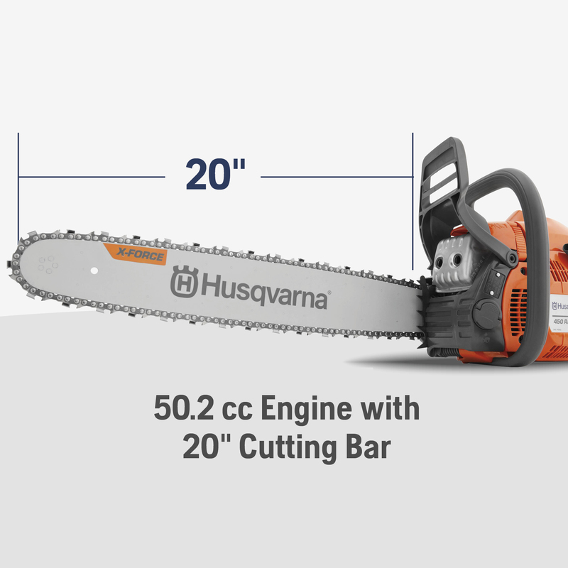 Landscape and Snow Removal  Husqvarna 450 Rancher Gas Chainsaw Photo