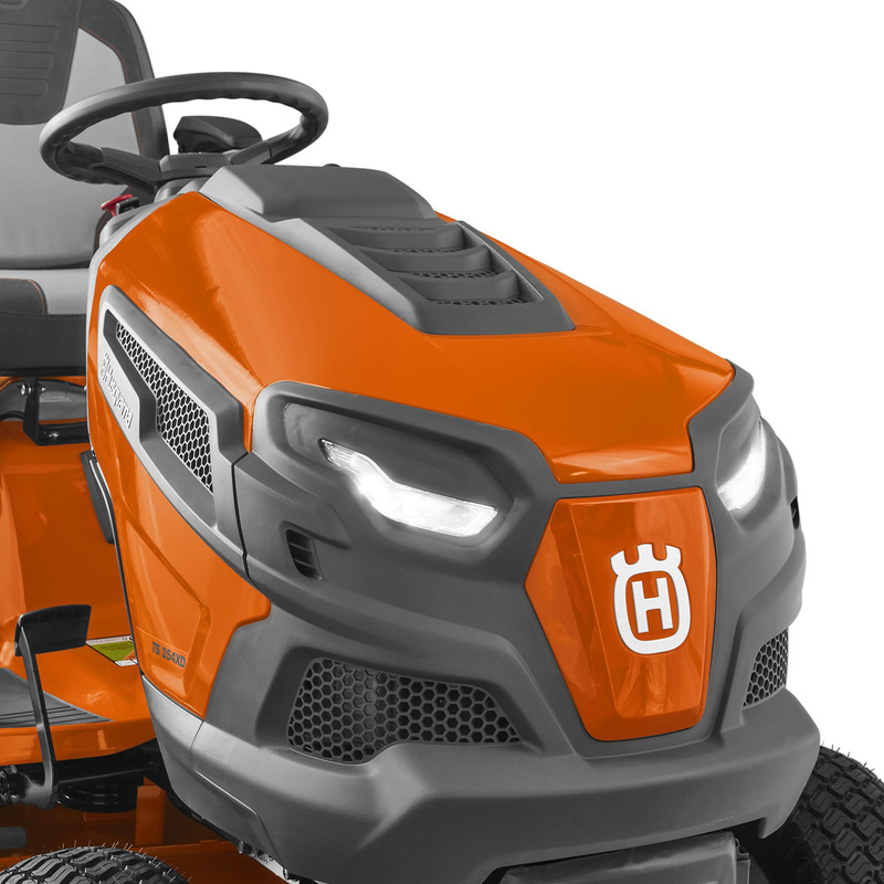 Landscape and Snow Removal  Husqvarna TS 354XD Riding Lawn Mower Photo