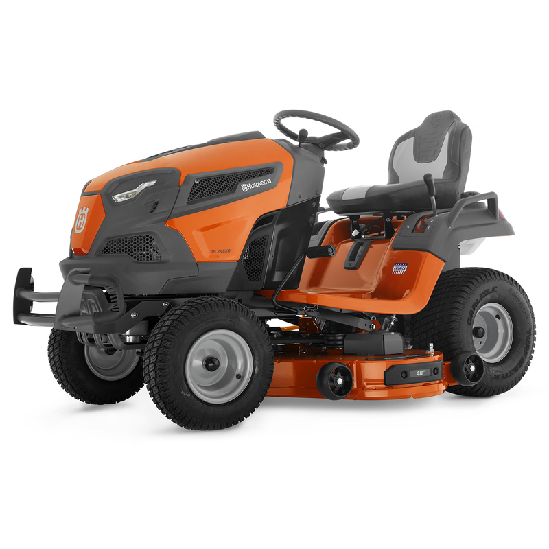 Landscape and Snow Removal  Husqvarna TS 248XD Riding Lawn Mower Photo