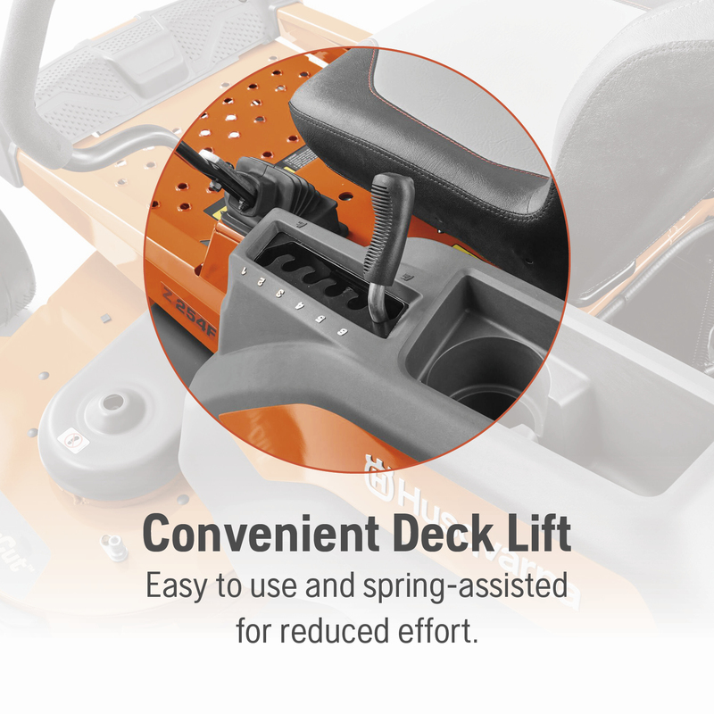 ONEIDA NEW HOLLAND Husqvarna Z254F Zero Turn Lawn Mower