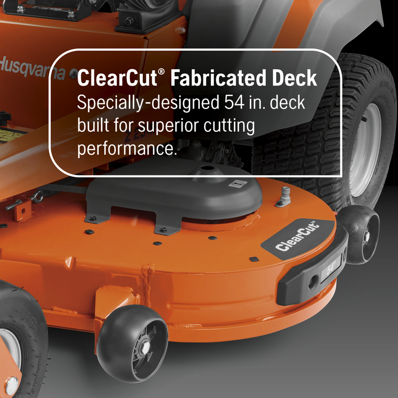 ONEIDA NEW HOLLAND Husqvarna Z254F Zero Turn Lawn Mower