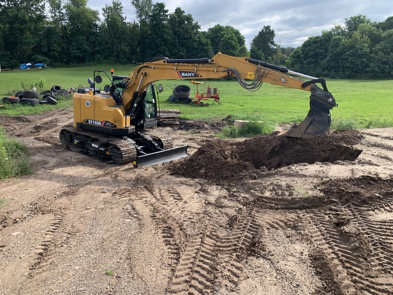 Sany SY155U Excavator 