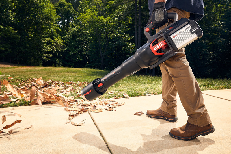 Landscape and Snow Removal  Kress KG561 60V Leaf Blower Photo