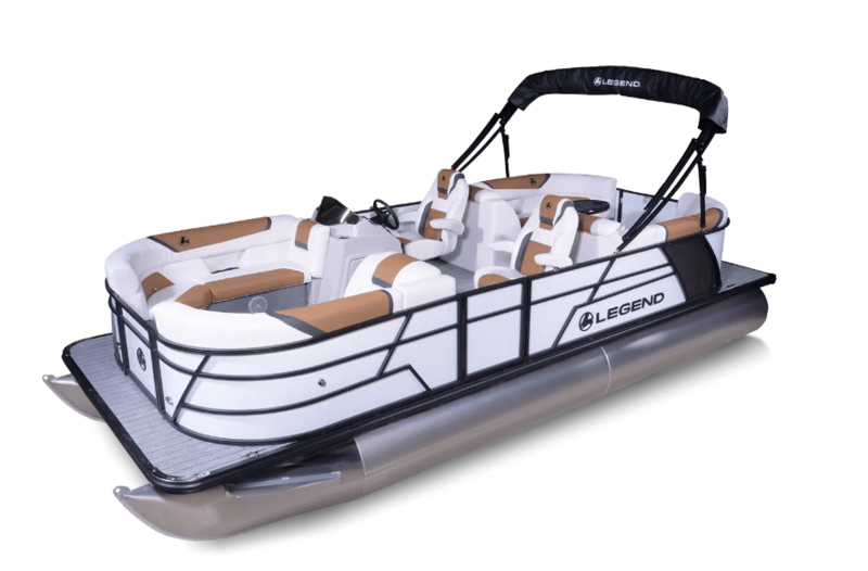 Boats  2024 Legend Boats E-SERIES 23 Lounge Sport Pro Photo