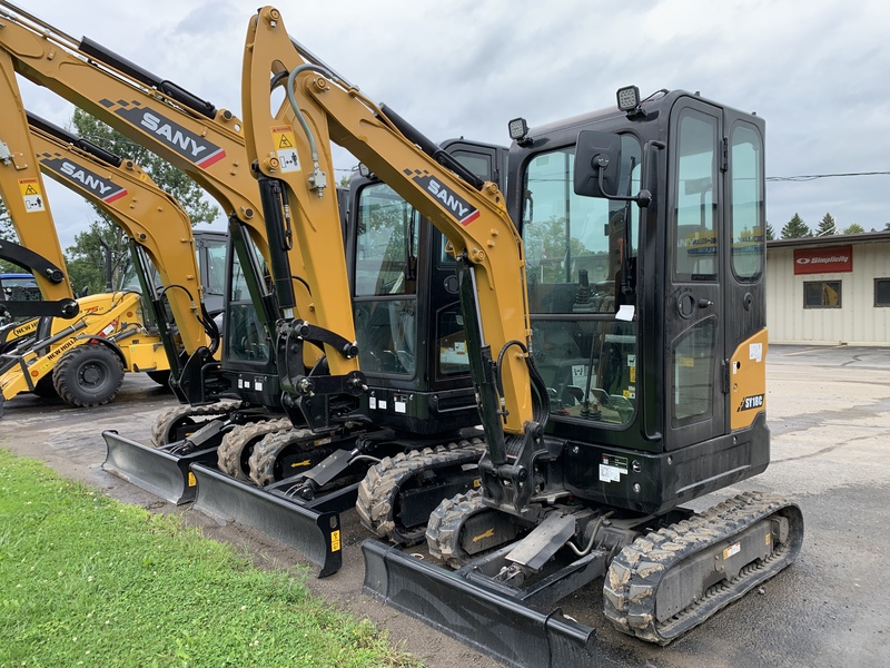 Sany SY18C Mini Excavator w/Cab 